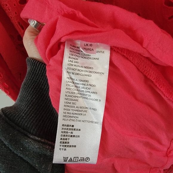 Anthropologie Dani Eyelet Lace Dress - Picture 9 of 9